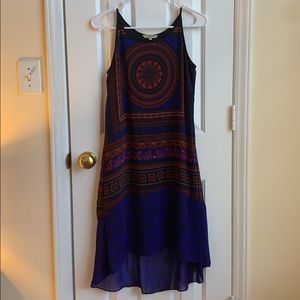 Small Tribal/boho high low dress by Globaldesi